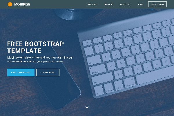 Mobirise Releases Bootstrap Responsive Template  for Mobile-Friendly Websites
