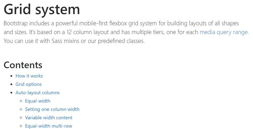 Bootstrap grid  approved  information