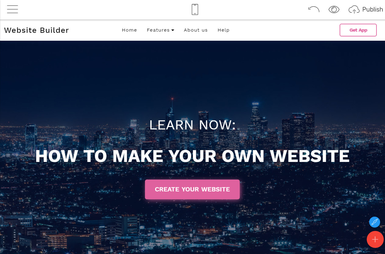 how to make your own professional website